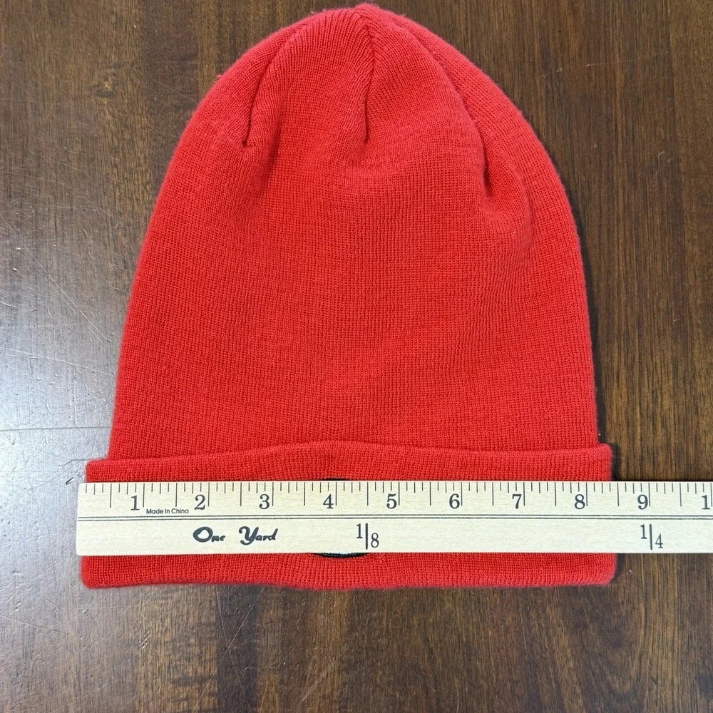 Nike Georgia Bulldogs Adult Beanie Hat OSFM Red Knit Cuffed NCAA Football